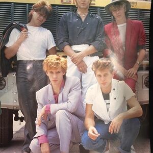 Vintage 80s new stock Duran Duran Poster